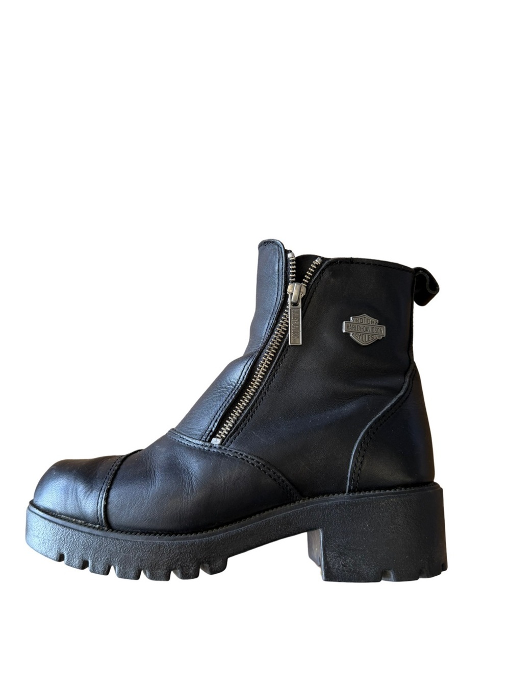 Harley-Davidson Women’s Amherst Leather Boots Black Size 7.5